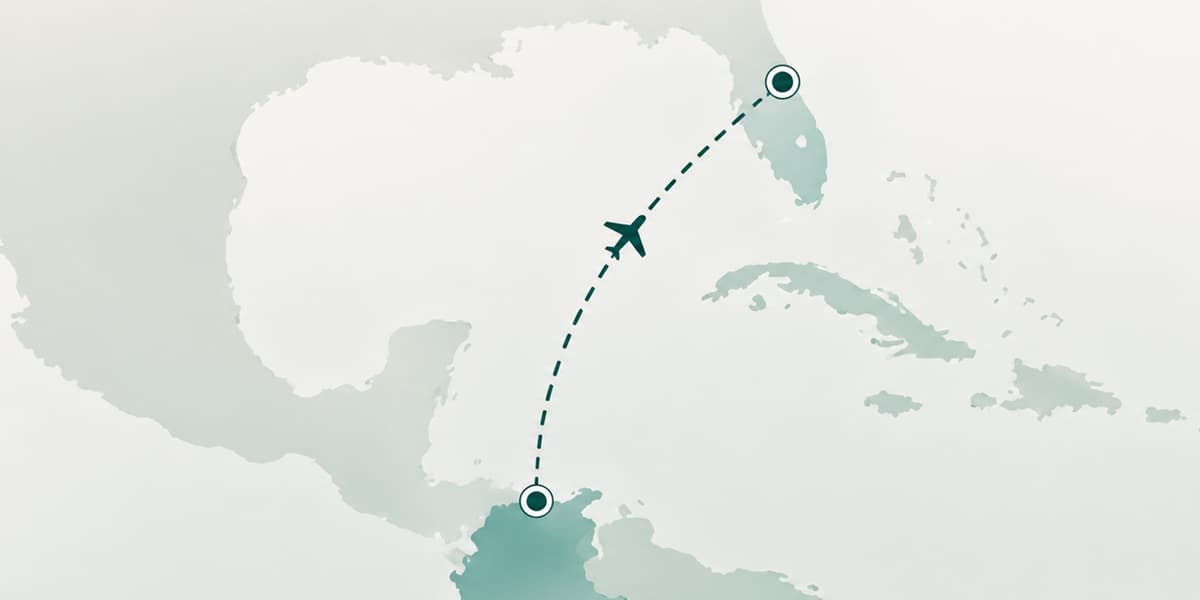 Vuelo directo desde Miami a Barranquilla
